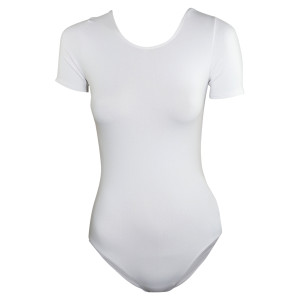 Intermezzo Damen Ballett Trikot/Body mit Ärmeln kurz 3673 Bodysup Mc