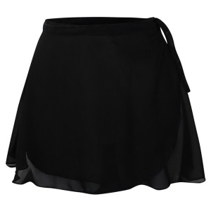 Intermezzo Ladies Ballet skirt/Wrap skirt 7555 Giselle - Black (037) - Size: S