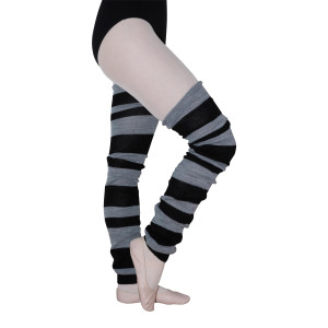 Intermezzo Damen Leg-Warmers 2103 Polpay - Farbe: Schwarz-Grau (390)