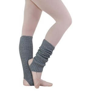 Intermezzo Damen Leg-Warmers 2663 Prelux - Farbe: Grau-Silber (072)