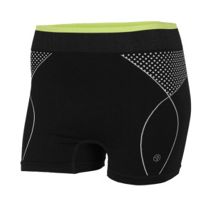 Zumba® Groovin Seamless Boy Shorts - Preto