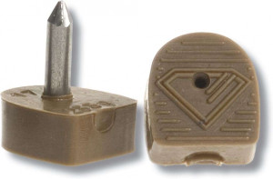 Diamant Saltoflecke Slim [Bege - 1 Pair]