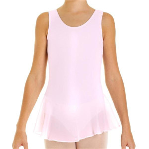 Intermezzo Damen Ballett Body/Trikot mit Rock und Tr&auml;gern breit 3055 Bodymerfal