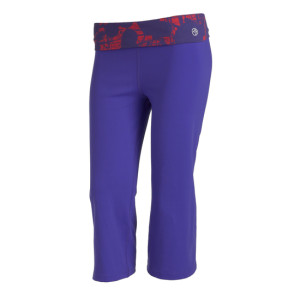 Zumba® Let Loose Flare Capri - Amethyst - Final Sale