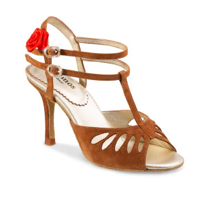 Rummos Mujeres Tango Zapatos de Baile Pasion - Nubuck - 8 cm