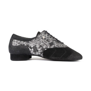 PortDance Hommes Chaussures de Danse PD034 - Black Fantasy