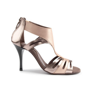 Portdance Mulheres Sapatos de Dança PD813 - Vegan Nude - 7 cm