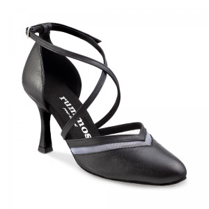 Rummos Mulheres Sapatos de Dança R450 - Pele Preto - 5 cm