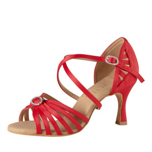 Rummos Dames Dansschoenen Elite Celine 049 - Satijn Rood