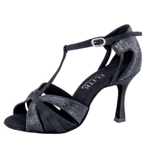 Rummos Mulheres Sapatos de dança Elite Martina - Cetim Preto - 7 cm