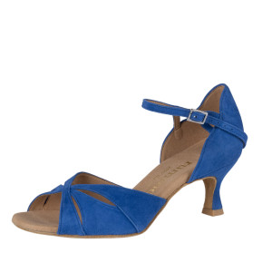 Rummos Women´s dance shoes R385 - Nubuck Royal Blue - 5 cm