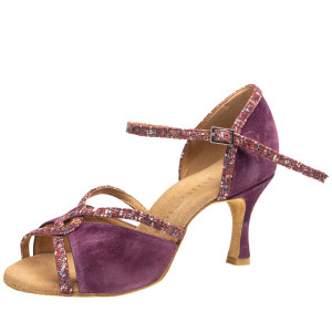 Rummos Dames Dansschoenen R550 - Nubuck/Pele Burgundy - 6 cm