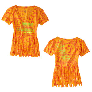 Zumba® Sunset V-Neck - Citrus - Final Sale