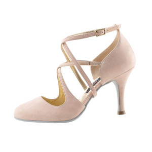 Nueva Epoca Women´s dance shoes Valeria - Beige - 7 cm