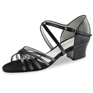 Anna Kern Femmes Chaussures de Danse 581-35 - Cuir Noir