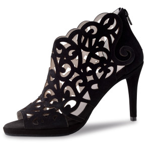 Anna Kern Women´s dance shoes Fleur - Black Suede