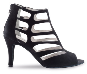 Anna Kern - Ladies Dance Shoes 860-75 - Black Suede