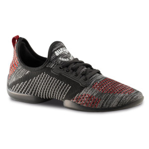 Anna Kern Men´s Dance Sneakers 4015 Pureflex - Red/Gray