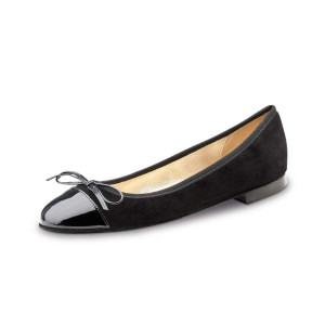 Werner Kern Ladies Ballerina Daisy - Patent/Suede