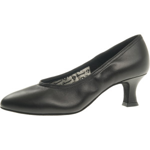 Diamant Damen Tanzschuhe 069-068-034 - Leder Schwarz