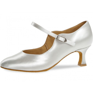 Diamant Damen Tanzschuhe / Brautschuhe 050-106-092 - Satin - 5 cm