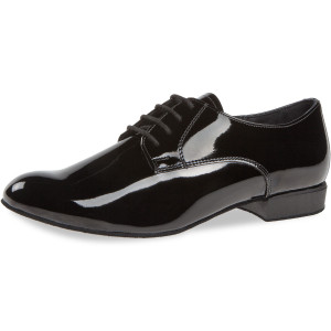 Diamant Hommes Chaussures de Danse 179-025-038 - Vernis Noir - 2 cm