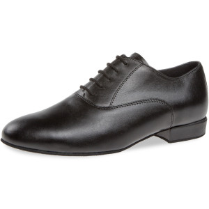 Diamant Hombres Zapatos de Baile 180-075-028 - Cuero Negro - 2 cm