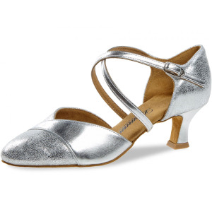 Diamant Women´s dance shoes 161-068-505 - Suede Silver - 5 cm