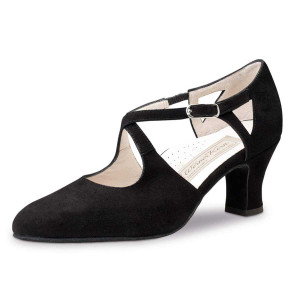 Werner Kern Ladies Dance Shoes Gala - Black Suede
