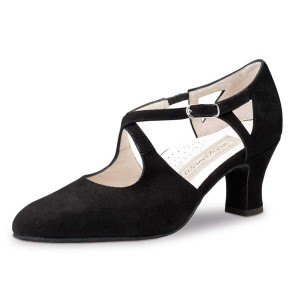 Werner Kern Women´s dance shoes Gala 6 - Black Suede