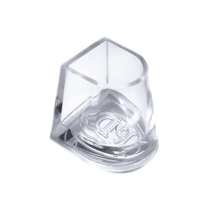 PortDance Heeltectors Flare small [Transparent - 1 Pair]