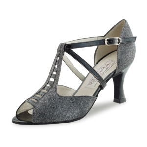 Werner Kern Ladies Dance Shoes Holly - Brocade/Patent