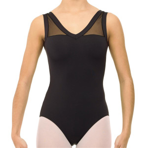 Intermezzo Mädchen Ballett Trikot/Body mit Tr&auml;gern breit 31416 Bodyuvered