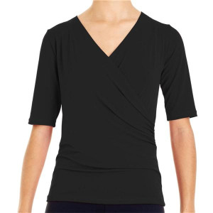 Intermezzo Ladies Shirt/Top short sleeves 6183 Camcruriz10 - Black (037) - Size: S