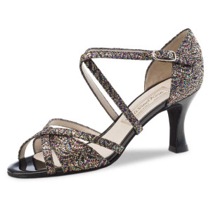 Werner Kern Damen Tanzschuhe July - Brokat Multi