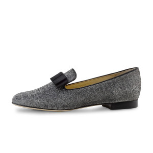 Werner Kern Ladies Ballerinas Linn - Brocade Black/Silver