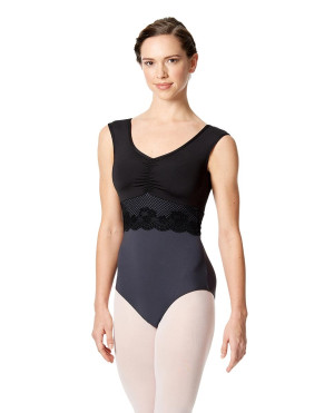 LULLI Dancewear Femmes Ballet Justaucorps/Body/Leotard JOLANDA sans manches