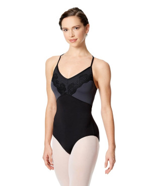 LULLI Dancewear Damen Ballett Trikot/Body/Leotard SALOME Gerade mit Shelf-Bra