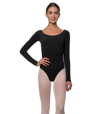 LULLI Dancewear Mulheres Ballet Camisa/Collant/Leotardo LIV - Cor: Preto - Tamanho: M