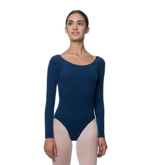 LULLI Damen Ballett Body/Leotard LIV - Farbe: Blau - Größe: L