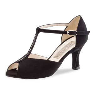 Werner Kern Ladies Dance Shoes Mona 6,5 - Black Suede