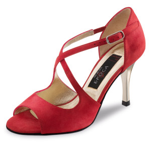 Nueva Epoca Mujeres Zapatos de Baile Flavia - Ante - 8 cm