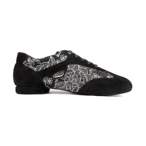 Portdance Mujeres Zapatos de Práctica PD09 - Negro