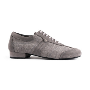 PortDance Uomini Scarpe da Ballo PD Pietro Street - Denim Grigio - 2 cm