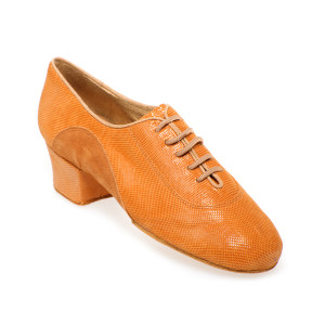 Rummos Damen Trainerschuhe R377 - Leder/Nubuck Tan Diva - 4,5 cm