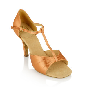 Ray Rose - Dames Dansschoenen H814-X Frost - Light Tan Satijn