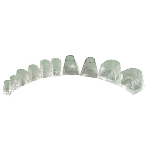 Ray Rose - Heeltectors 2"/2,5"/3" Flare [Transparent - 1 Pair]