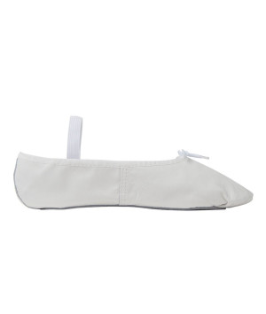 SoDanca Ballettschuhe BAE90 Leder Wei&szlig;