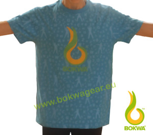 Bokwa® - Trainer Graphic Tee III - Blau - Large Final Sale