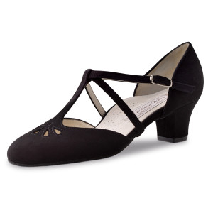 Werner Kern Damen Tanzschuhe Lea 4,5 - Veloursleder